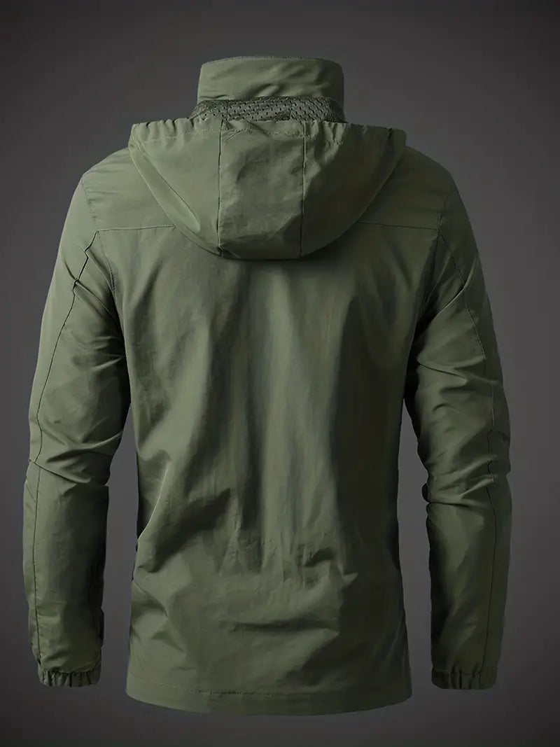 Herren Outdoor Jacke | Wasser- & Winddicht | Atmungsaktive Übergangsjacke