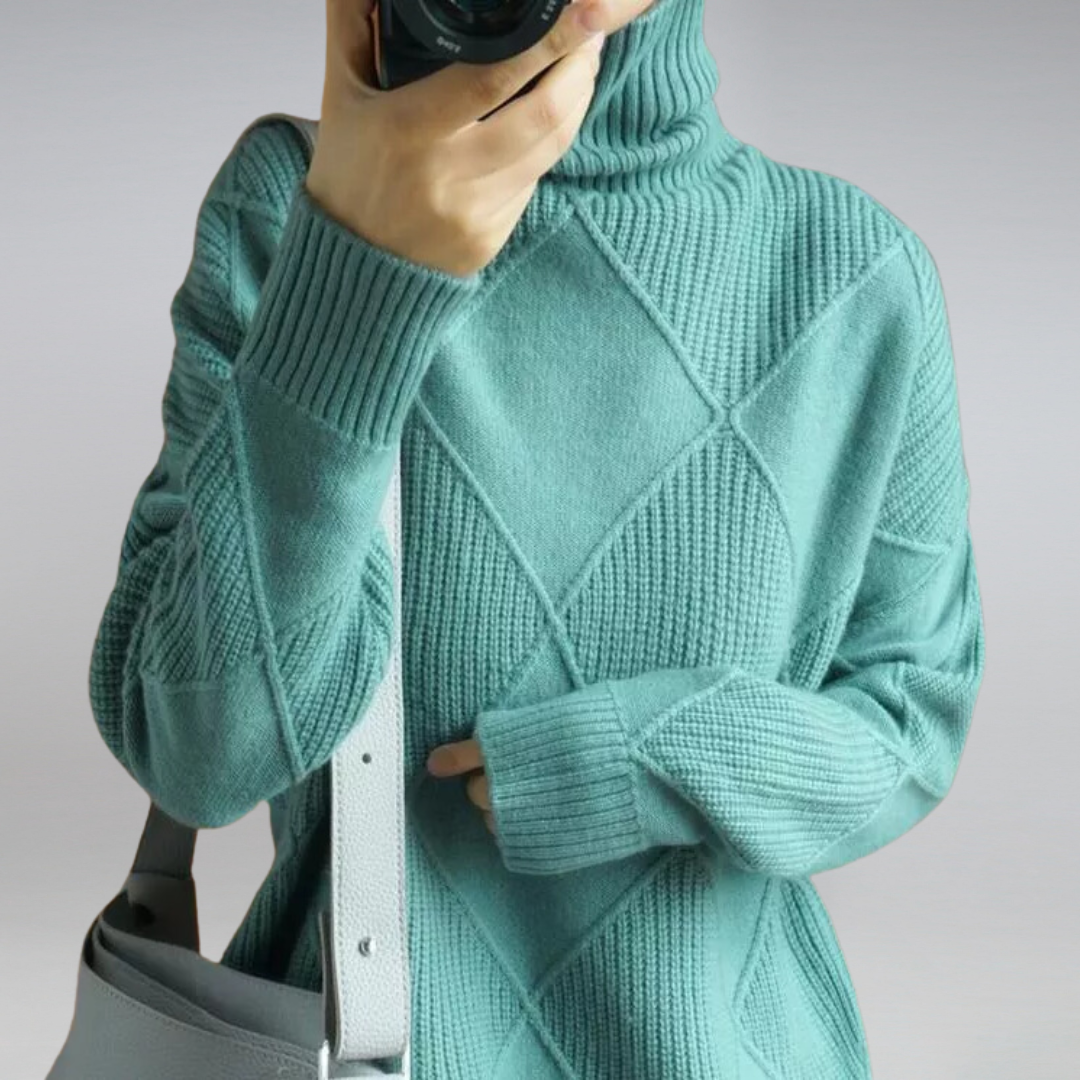 Linda Kuscheliger Kaschmir Damen Rollkragenpullover