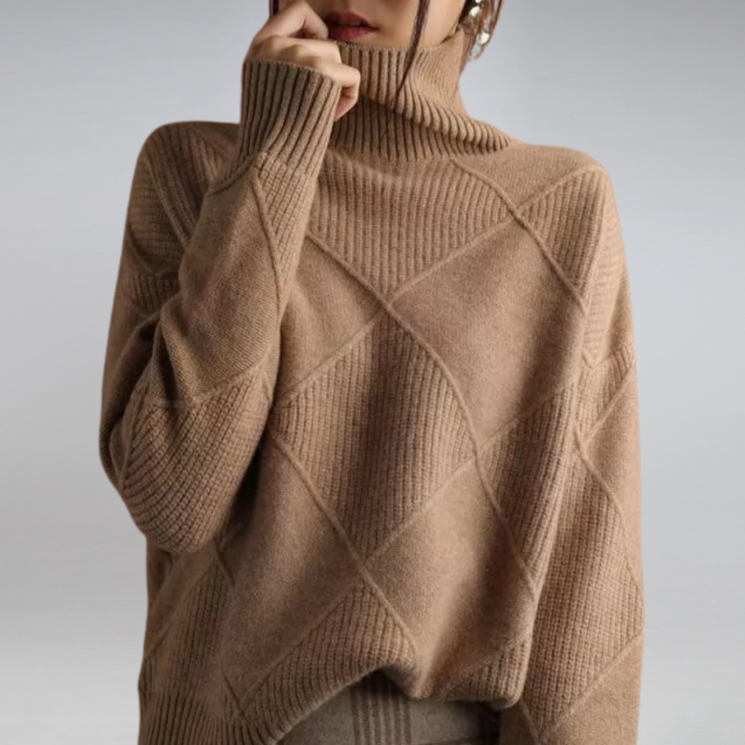 Linda Kuscheliger Kaschmir Damen Rollkragenpullover