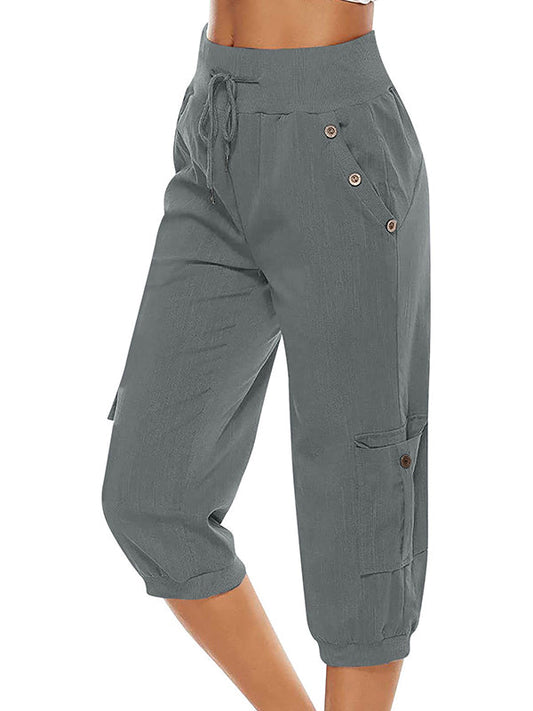 Damen Freizeithose Komfortabel & Bequem | Leichte Alltagshose Casual Stil