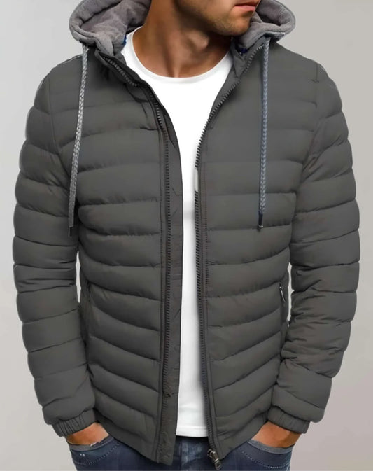 Twan – Herren Übergangsjacke mit Reißverschluss und leichter Fütterung