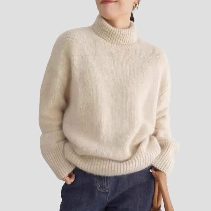 Damen Rollkragenpullover – Klassischer Winterpullover | Stilvoll & Vielseitig