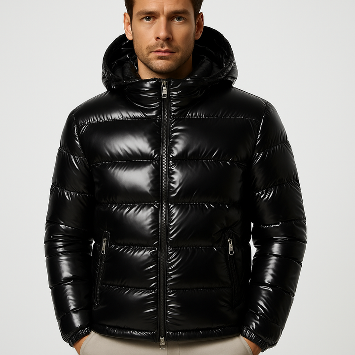 Herren Warme Pufferjacke | Stepp-Design & Stilvoller Look für Kalte Tage