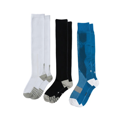Lot de 3 Paires - Chaussettes de Compression Personnel Soignant