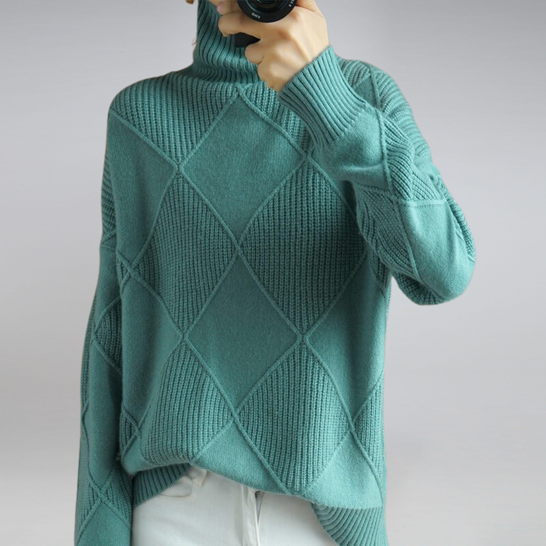 Linda Kuscheliger Kaschmir Damen Rollkragenpullover