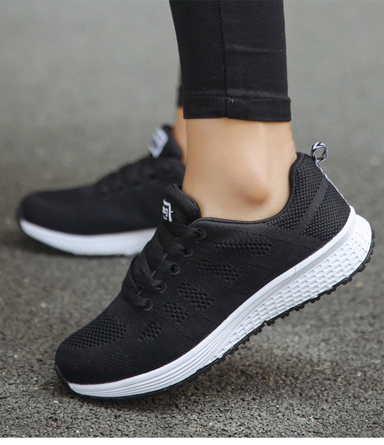 Damen Freizeitschuhe Ergonomisch & Bequem | Leichte Sneaker Für Alltag & Walking