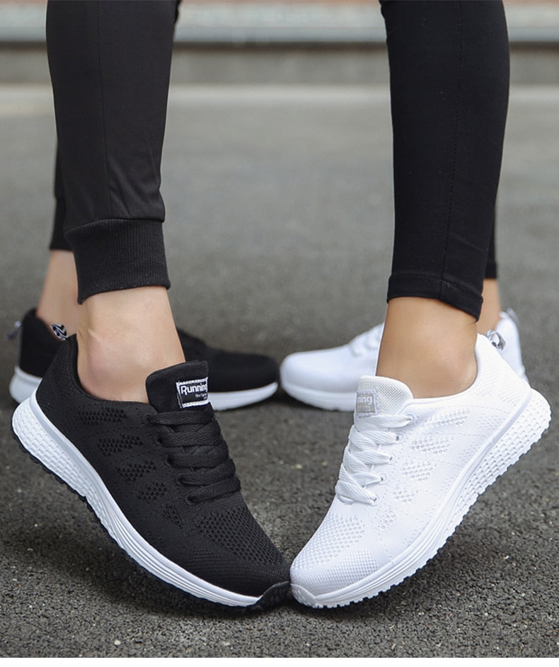 Damen Freizeitschuhe Ergonomisch & Bequem | Leichte Sneaker Für Alltag & Walking