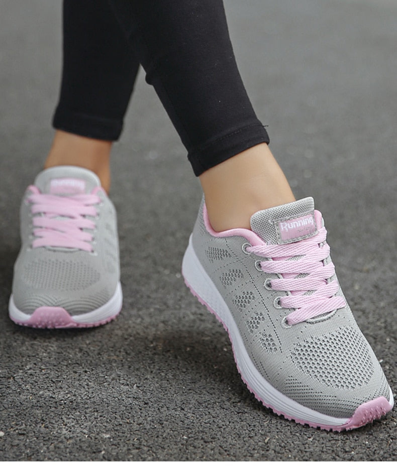 Damen Freizeitschuhe Ergonomisch & Bequem | Leichte Sneaker Für Alltag & Walking