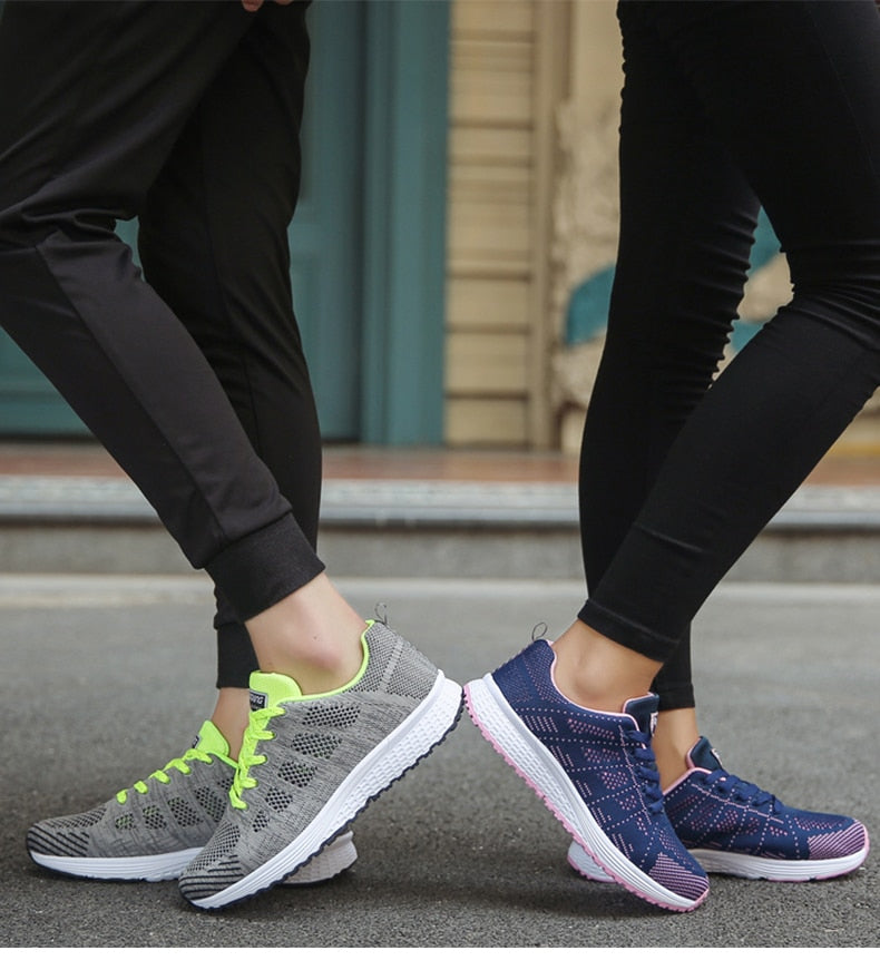 Damen Freizeitschuhe Ergonomisch & Bequem | Leichte Sneaker Für Alltag & Walking