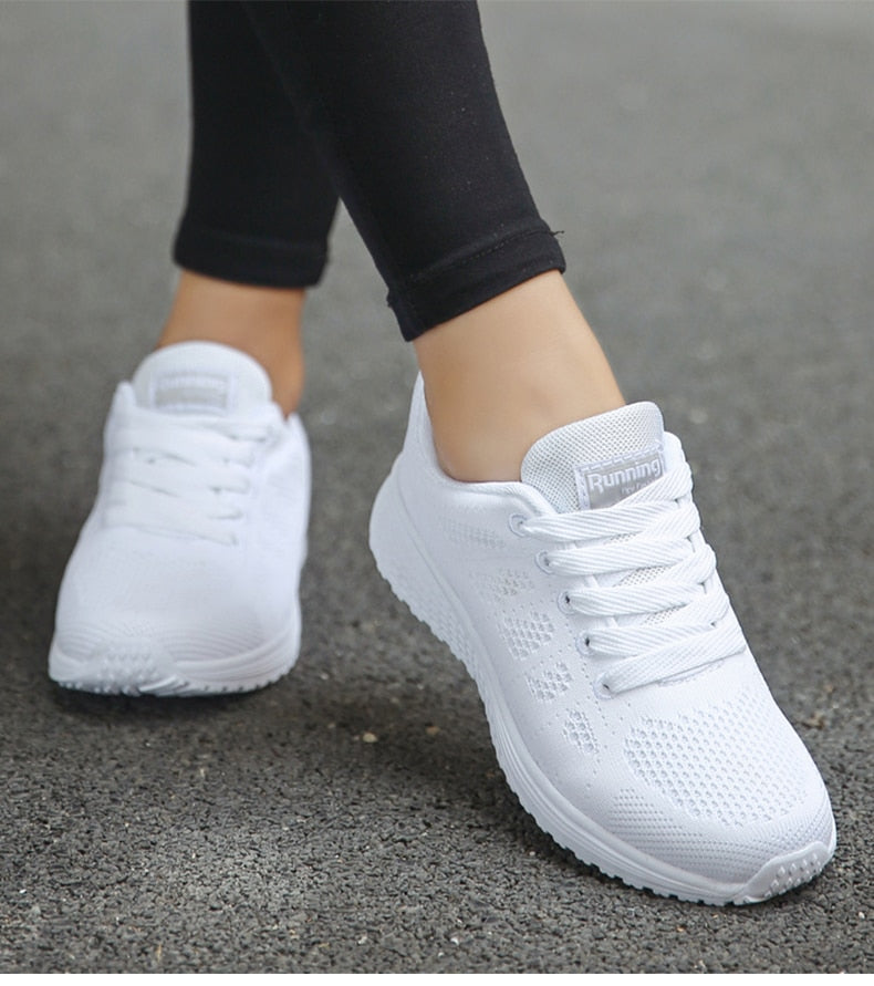 Damen Freizeitschuhe Ergonomisch & Bequem | Leichte Sneaker Für Alltag & Walking