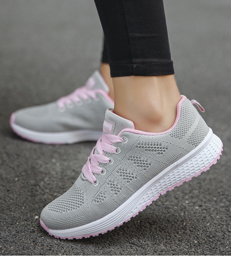 Damen Freizeitschuhe Ergonomisch & Bequem | Leichte Sneaker Für Alltag & Walking