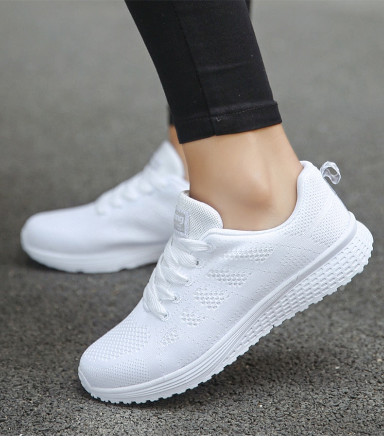 Damen Freizeitschuhe Ergonomisch & Bequem | Leichte Sneaker Für Alltag & Walking