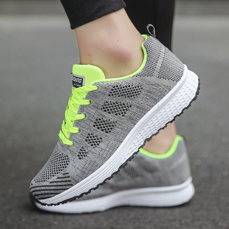 Damen Freizeitschuhe Ergonomisch & Bequem | Leichte Sneaker Für Alltag & Walking