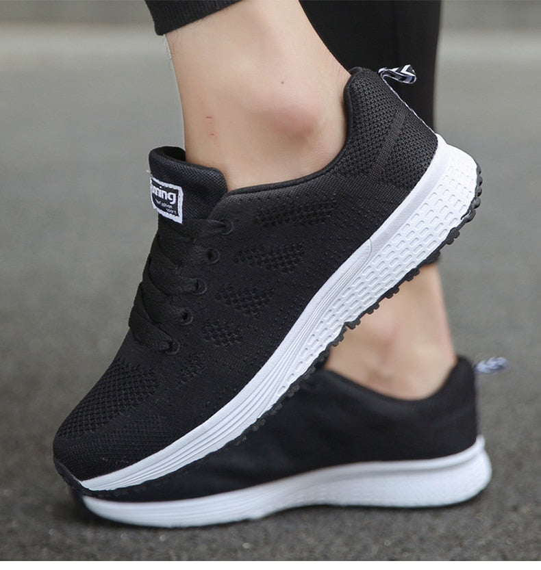 Damen Freizeitschuhe Ergonomisch & Bequem | Leichte Sneaker Für Alltag & Walking