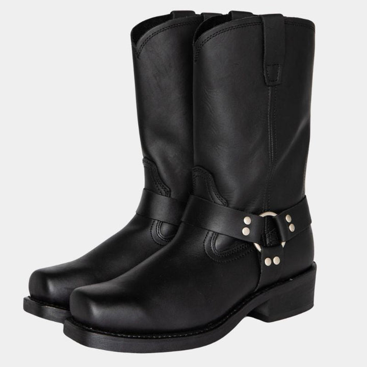 Damen Cowboystiefel im Vintage-Look | Langlebig & Stilvoll für Alltag und Freizeit