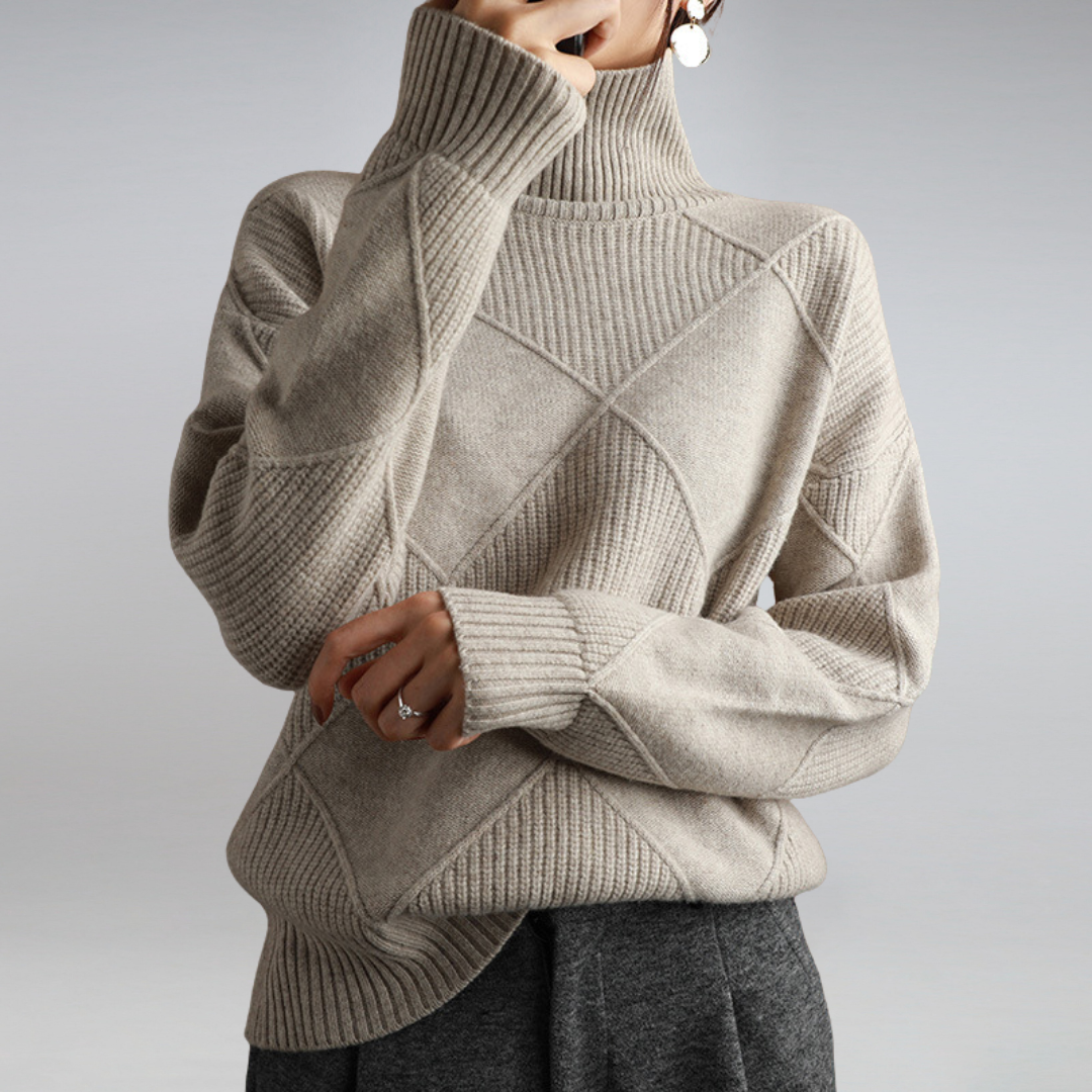 Linda Kuscheliger Kaschmir Damen Rollkragenpullover