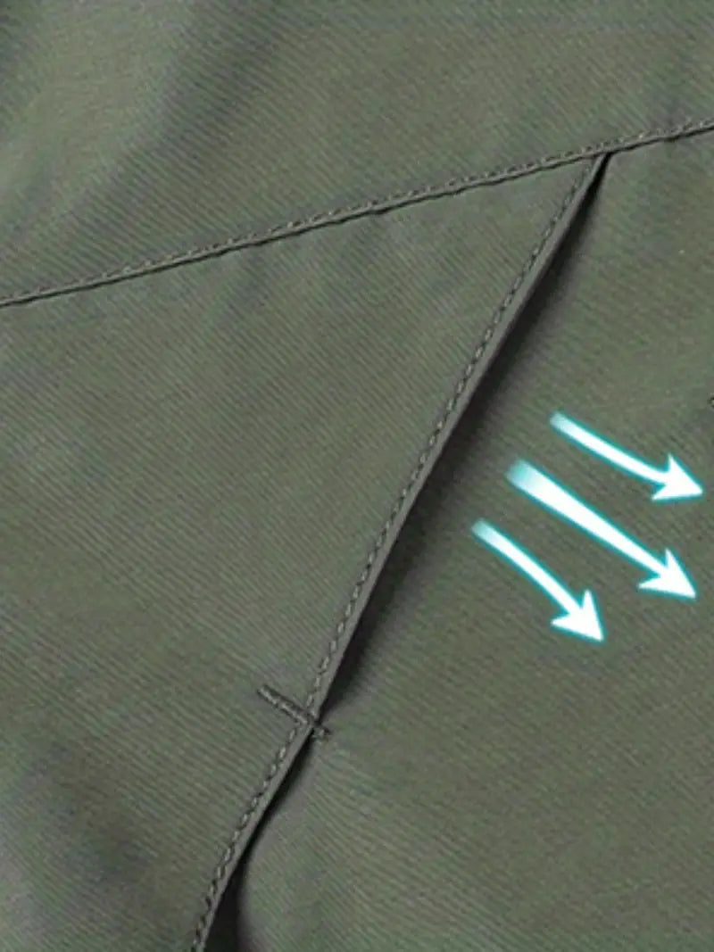 Herren Outdoor Jacke | Wasser- & Winddicht | Atmungsaktive Übergangsjacke