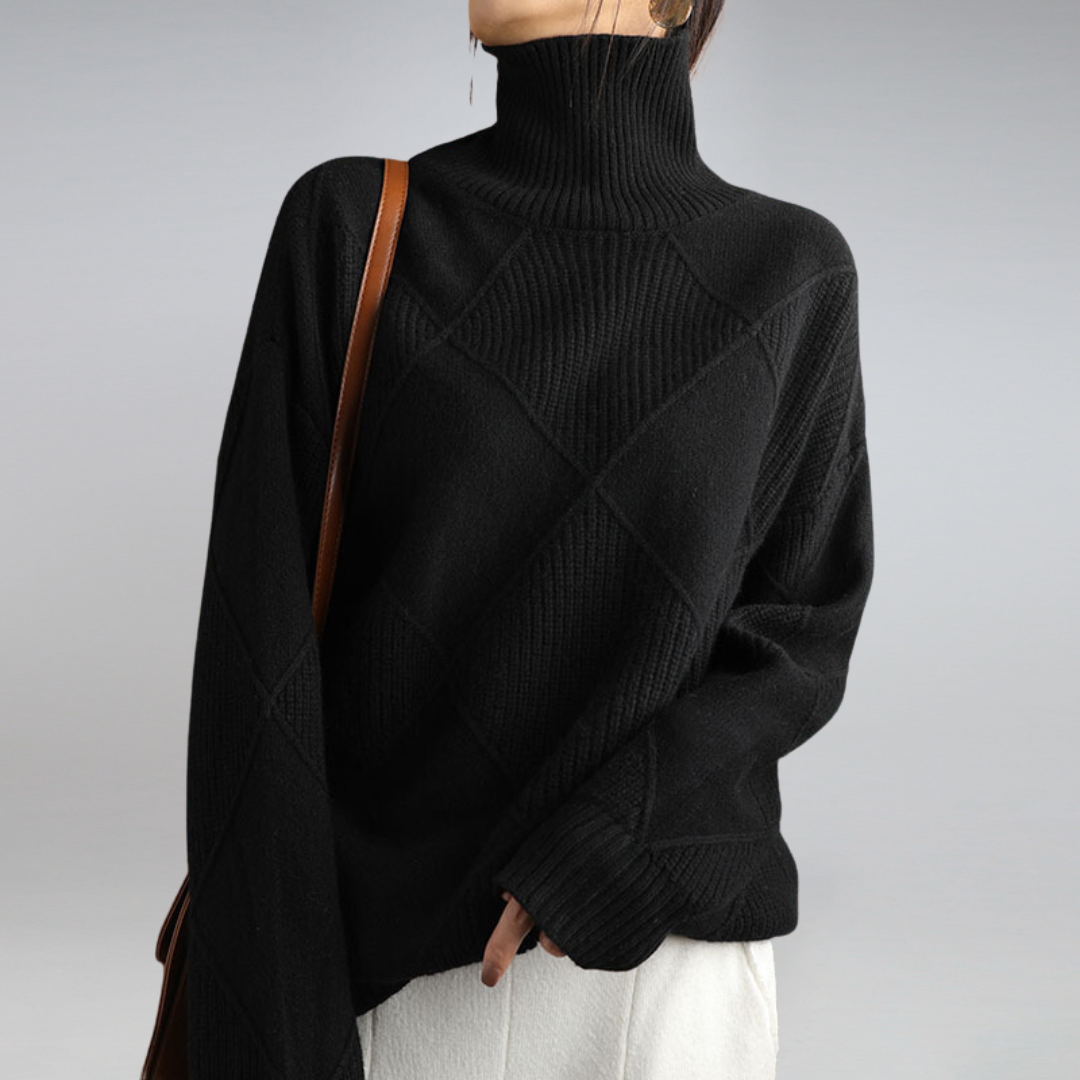 Linda Kuscheliger Kaschmir Damen Rollkragenpullover