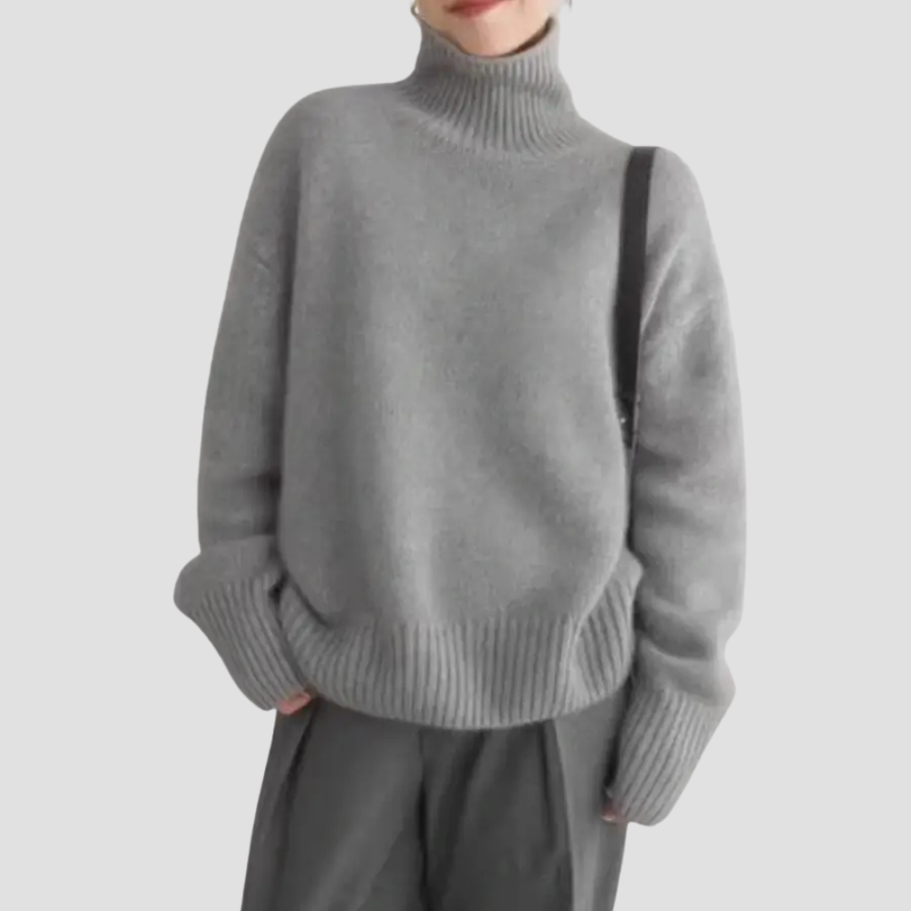 Damen Rollkragenpullover – Klassischer Winterpullover | Stilvoll & Vielseitig