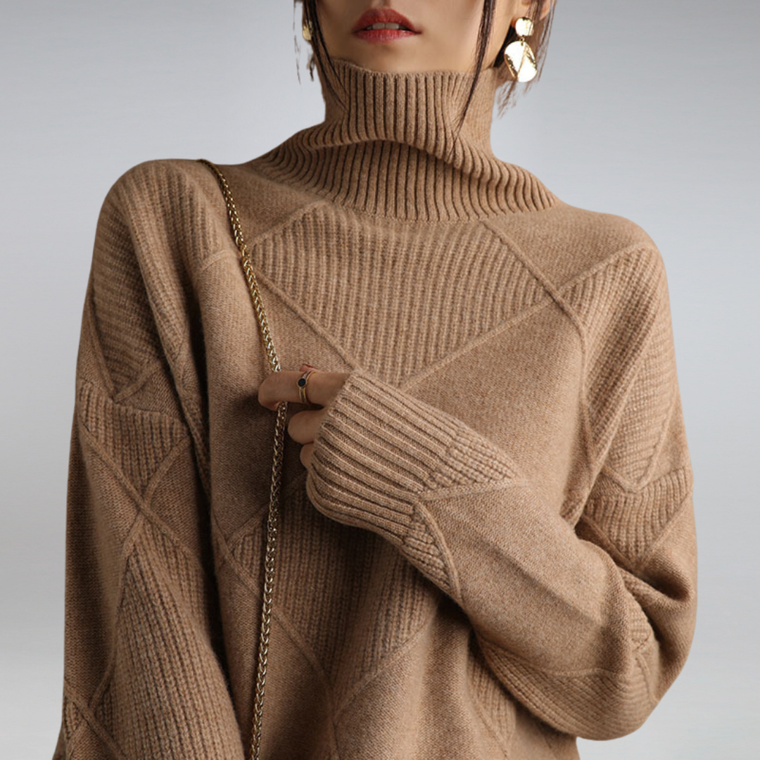 Linda Kuscheliger Kaschmir Damen Rollkragenpullover
