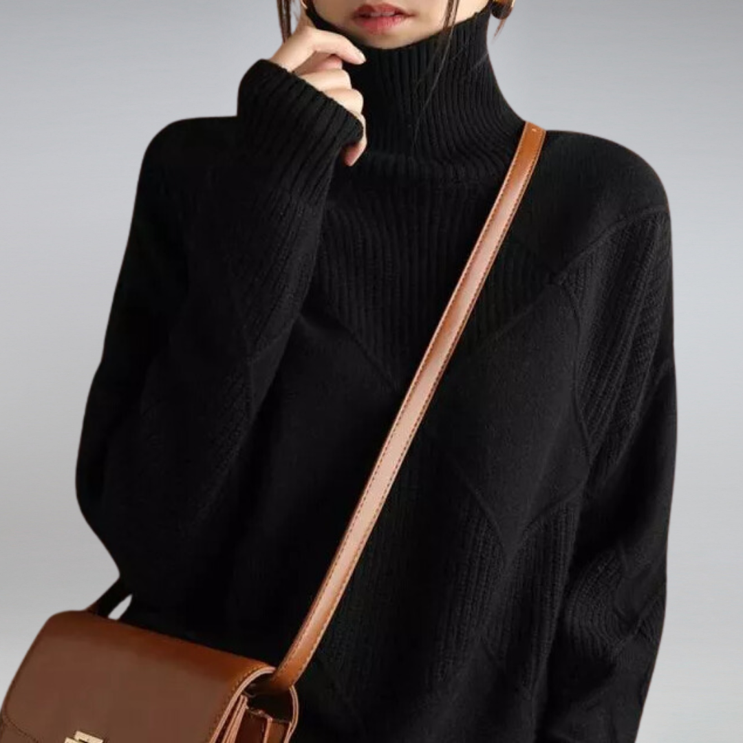 Linda Kuscheliger Kaschmir Damen Rollkragenpullover