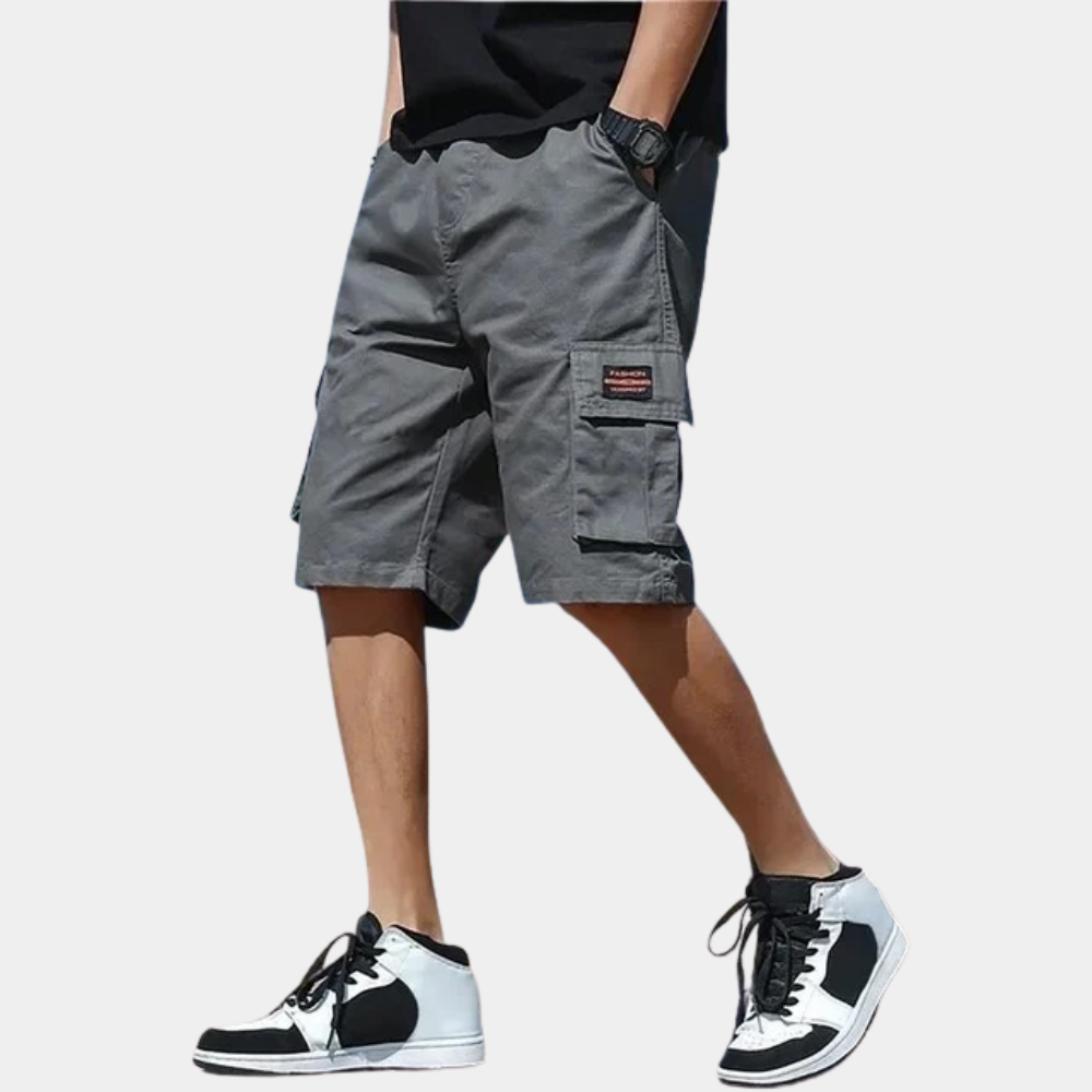 Veldra Herren Cargo Shorts – Sommerliche Kurze Hose mit Taschen