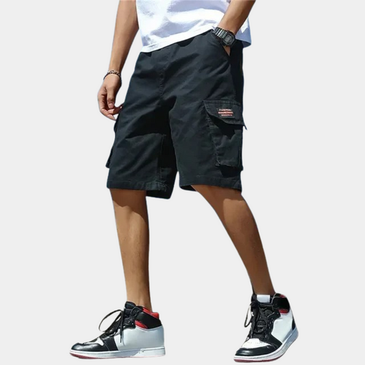 Veldra Herren Cargo Shorts – Sommerliche Kurze Hose mit Taschen