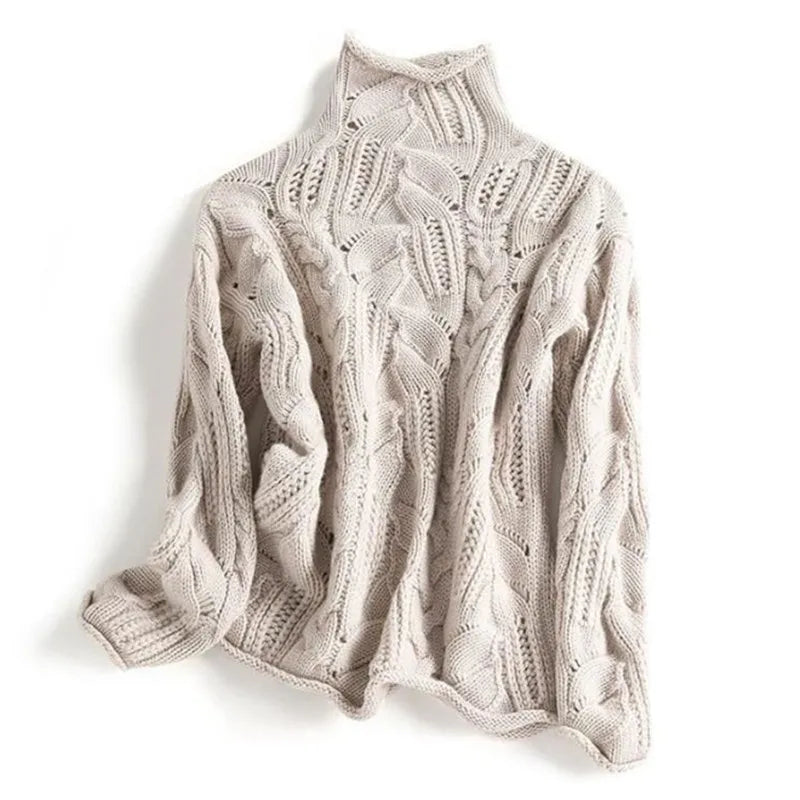 Damen Pullover | Weicher Feinstrick | Klassisch Eleganter Winterpullover