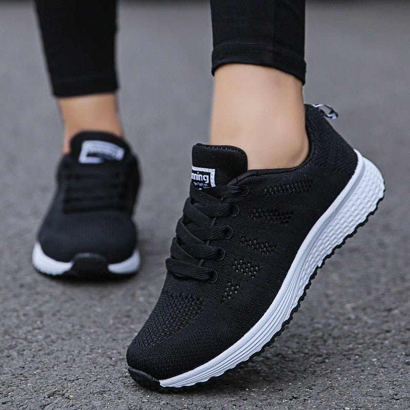 Damen Freizeitschuhe Ergonomisch & Bequem | Leichte Sneaker Für Alltag & Walking