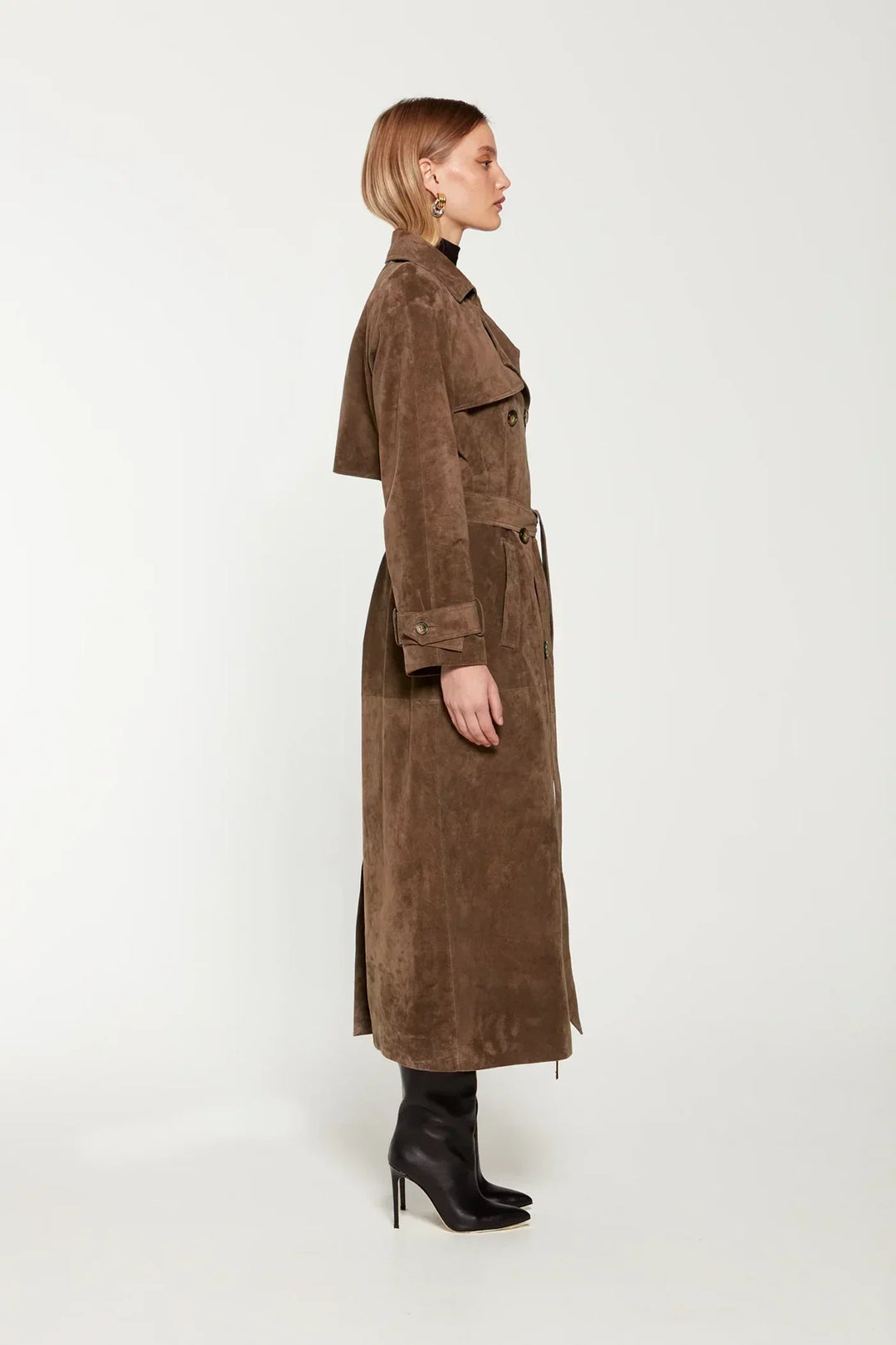 Damen Wild-Trenchcoat | Elegant & Vielseitig für Alltag und Freizeit