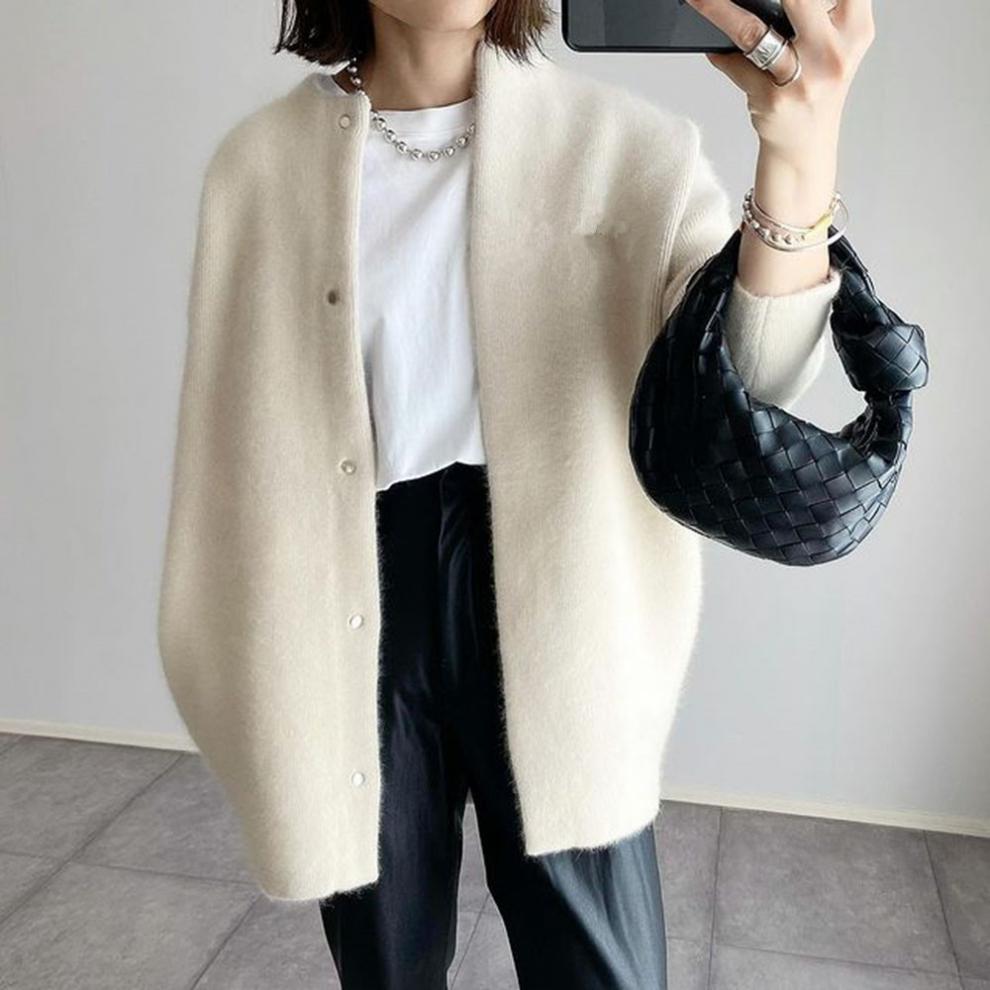 Damen Strickjacke Langarm | Kuschelige Cardigan Jacke Für Alltag & Winter