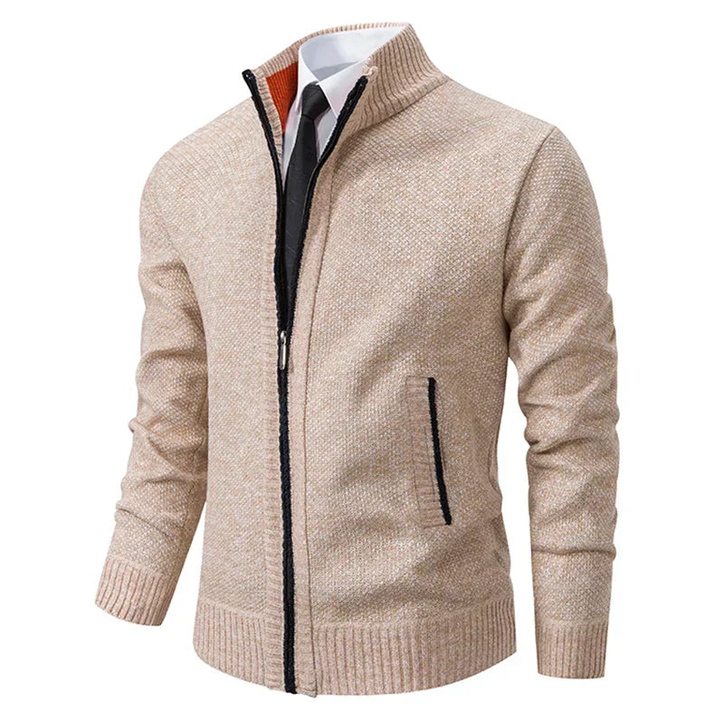 Herren Strickcardigan mit Reißverschluss | Modern | Bequem | Vielseitig für Alltag & Freizeit