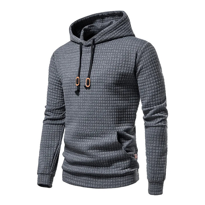 Herren Leichter Kapuzenpullover | Sommer Hoodie mit Struktur & Stil | Freizeit & Alltag