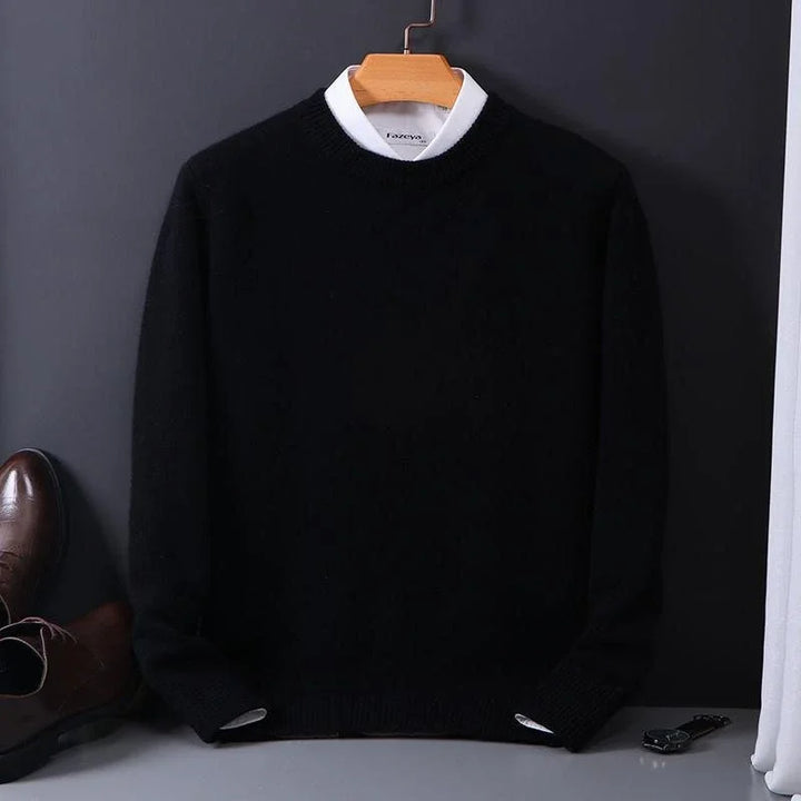 Herren Pullover | Klassischer Feinstrick | Eleganter Look für Alltag & Freizeit