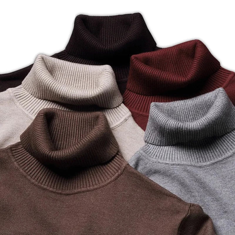 Herren Rollkragenpullover | Weicher Langarmpullover | Elegant & Bequem für Business & Freizeit