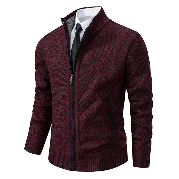 Herren Strickcardigan mit Reißverschluss | Modern | Bequem | Vielseitig für Alltag & Freizeit