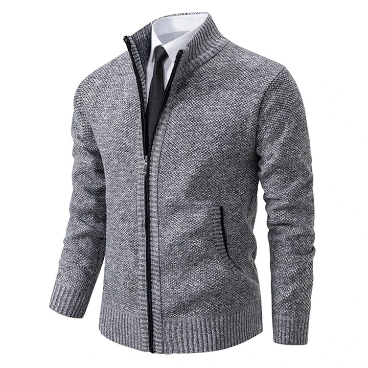 Herren Strickcardigan mit Reißverschluss | Modern | Bequem | Vielseitig für Alltag & Freizeit