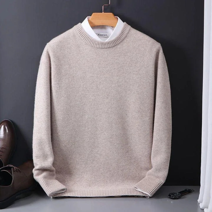 Herren Pullover | Klassischer Feinstrick | Eleganter Look für Alltag & Freizeit