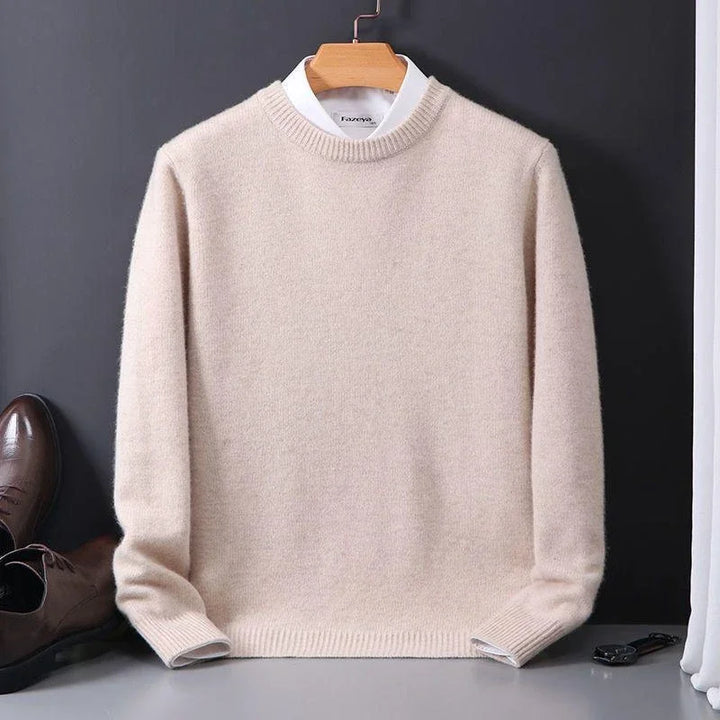 Herren Pullover | Klassischer Feinstrick | Eleganter Look für Alltag & Freizeit