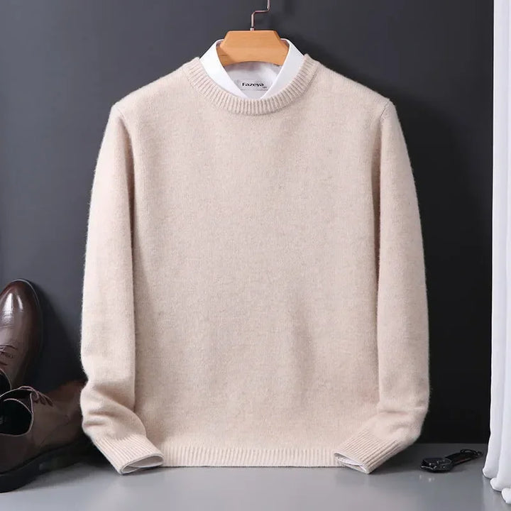 Herren Pullover | Klassischer Feinstrick | Eleganter Look für Alltag & Freizeit