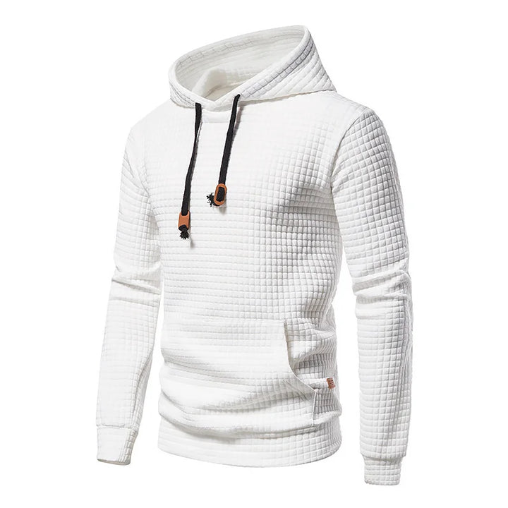 Herren Leichter Kapuzenpullover | Sommer Hoodie mit Struktur & Stil | Freizeit & Alltag