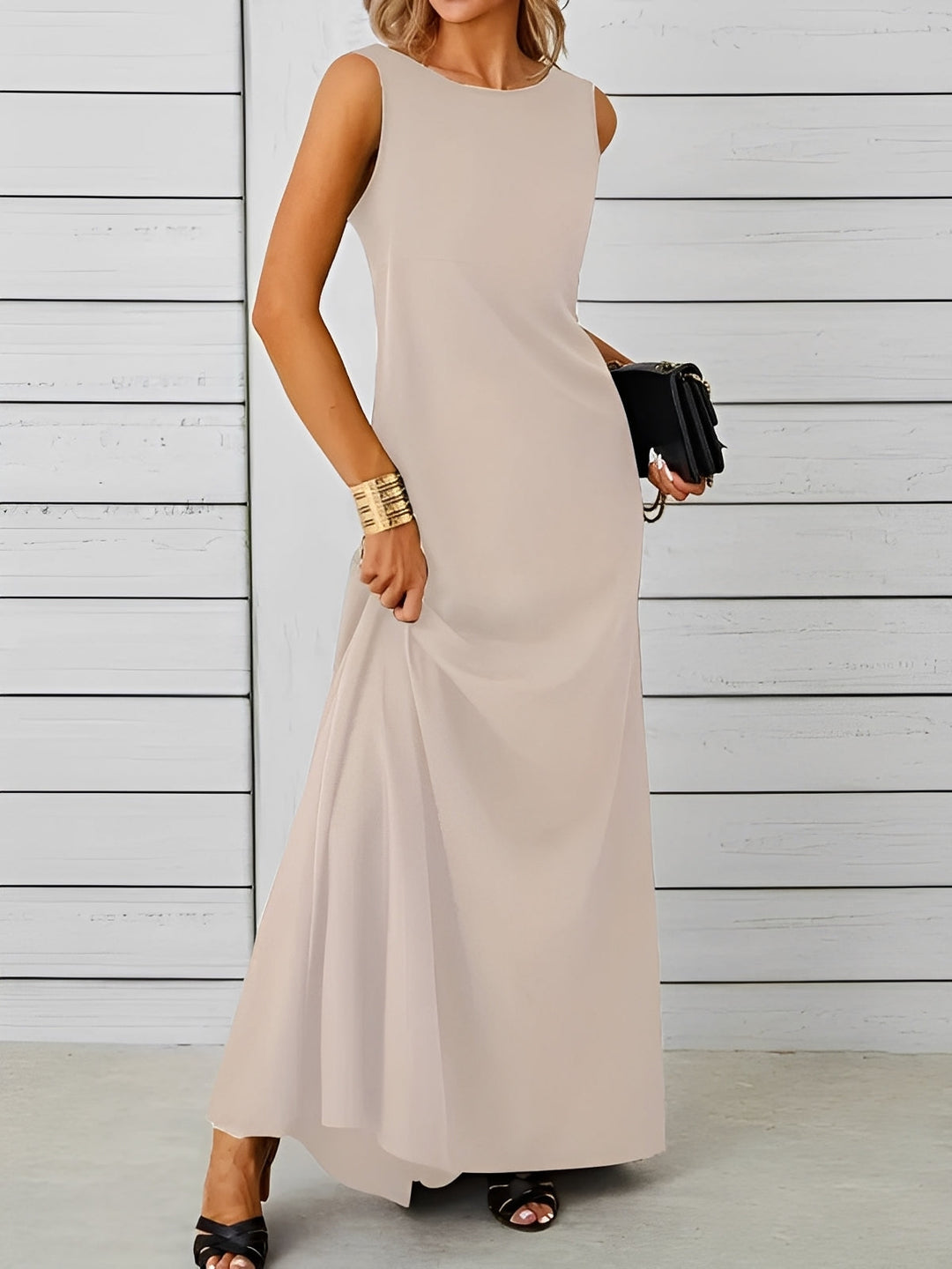 Sorelle Damen Maxi Kleid - Leichtgewichtig, Informelle Sommerkleider