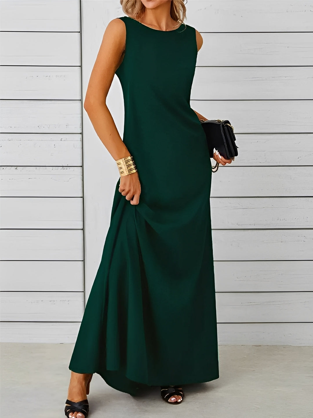 Sorelle Damen Maxi Kleid - Leichtgewichtig, Informelle Sommerkleider