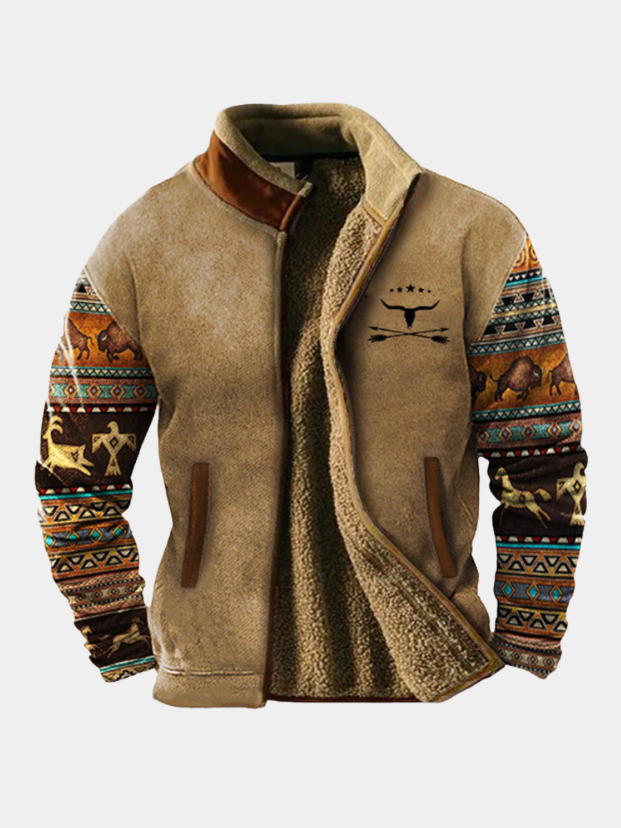 Veste en polaire légère pour homme, coupe décontractée pour un usage quotidien