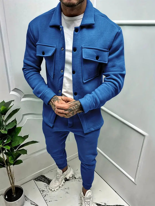 Herren Winter Set | Zweiteiliges Outfit für Herbst & Winter | Warm & Stilvoll