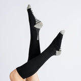 Chaussettes de Compression - Noir et Blanc