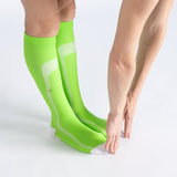 Chaussettes de Compression - Vert et Blanc