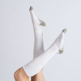 Lot de 3 Paires - Chaussettes de Compression Blanches