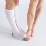 Lot de 3 Paires - Chaussettes de Compression Blanches
