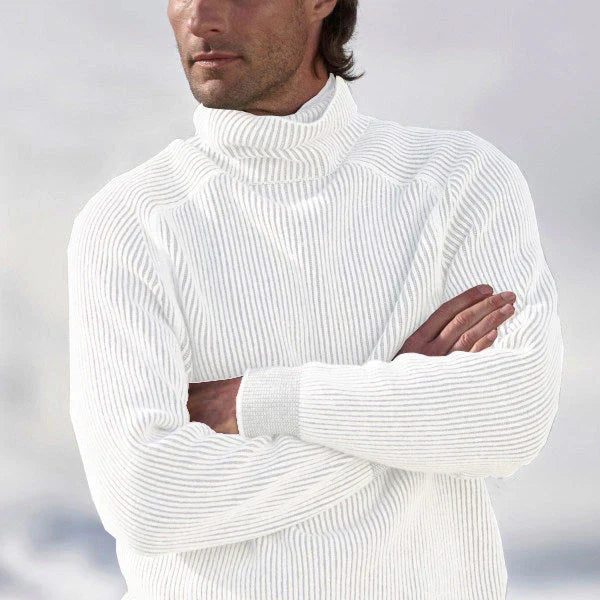 Herren Rollkragenpullover | Elegant & Weich | Warmer Langarmpullover für Herbst & Winter